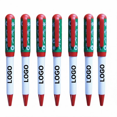 Christmas Euro Style Twister Ballpoint Pen
