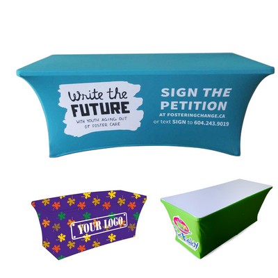6' 4-Sided Stretch Table Cover