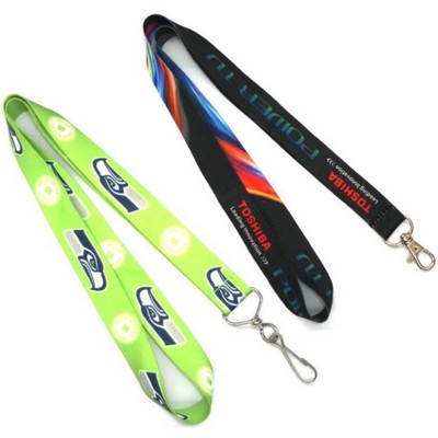 1" 7-Day Rush 1" (25Mm) Dye-Sublimation Lanyards
