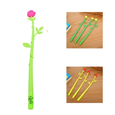 Rose-Shaped Ink Pen